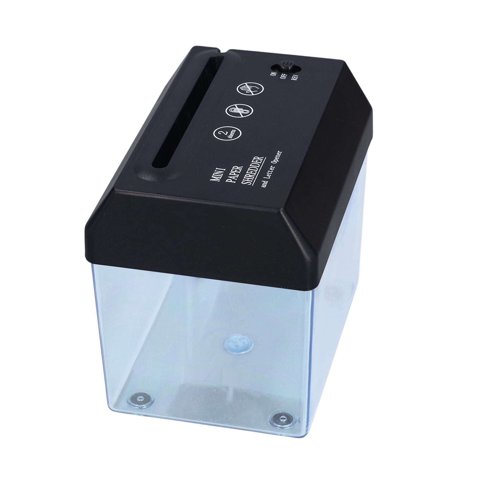 Brrnoo Small Paper Shredder,Mini Paper Shredder USB A6 Metal Knife Wear Resistant Highly Durable Portable Space Saving Electric Paper Shredder,Shredders For Home