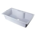 thumbnail image 6 of ALFI brand AB3520DI-W White 35" Drop-In Single Bowl Granite Composite Kitchen Sink, 6 of 10