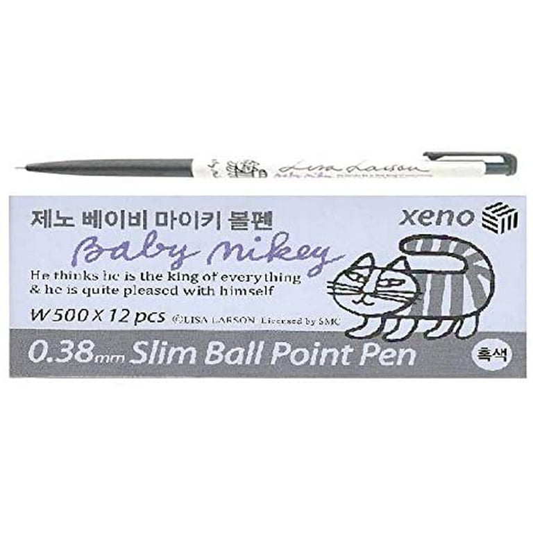 038mm Slim Ballpoint Pen Shinzi Monpeluche to Baby Mikey