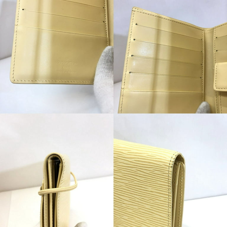 Pre-Owned LOUIS VUITTON Louis Vuitton Trifold Wallet M6346A Portefeuille  Elastic Epi Cream Yellow French Rubber Band with Coin Purse Compact Women's  Men's ITF3T4ZC0JRO RLV2448M (Good) 
