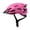 YHL-Hot Pink, variant on Adult Bicycle Helmet with Chin Strap, Lightweight Adjustable Cycling Helmet with Visor, Breathable Mountain Bike Helmet for Men and Women, Multi-Color Options,10.63*6.69 in.