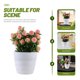 thumbnail image 3 of IDEANATEGRATE Planta Falsa En Maceta Con Duraznos Decorativa Para Interiores Y Repisas, 3 of 6