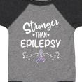 thumbnail image 3 of Inktastic Epilepsy Awareness Month Ribbon Girls Baby Bodysuit, 3 of 4