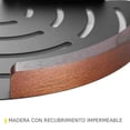 thumbnail image 4 of repisa de melamina beige con textura 30 x 60 x 1.6 cm, 4 of 5