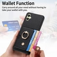 thumbnail image 3 of Compatible con Samsung Galaxy A06, Funda GANGXUN con soporte magnético y tarjetero, 3 of 4