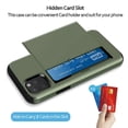thumbnail image 2 of HLONK Card Holder   Case (Black) Dual Layer Shockproof Wallet with Heavy Duty Protection, 2 of 5