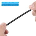 thumbnail image 4 of 1.6Ft 2mm Dia Safety Cable Lock Steel Stage Lighting Security Wire Rope, Black 16 Pack, 4 of 6