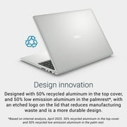 Dell 16 Laptop DC16251 - 16-inch FHD+ 16:10, Intel Core 7-150U, 16GB RAM, 1TB SSD, Platinum Silver