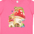 thumbnail image 4 of Inktastic Mushroom Cottage Boys or Girls Toddler T-Shirt, 4 of 5