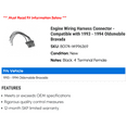 thumbnail image 2 of Engine Wiring Harness Connector - Compatible with 1993 - 1994 Oldsmobile Bravada, 2 of 2