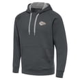 thumbnail image 2 of Men's Antigua Charcoal Kansas City Chiefs Brushed Carbon Victory Pullover Hoodie, 2 of 4