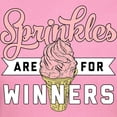 thumbnail image 3 of CafePress - Sprinkles Are For Winners Women's Classic T Shirt - Women's Traditional Fit Dark T-Shirt, 3 of 4