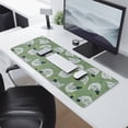 thumbnail image 2 of Long Mouse Pads for Desk,Green Chicken Pattern Desk Mats on Top Of Desks, Desk Mouse Pad Extra Large with 3mm Non-Slip Base and Stitched Edge for Gaming,Office,Work,Home 31.5x11.8in, 2 of 5