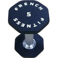 thumbnail image 2 of French Fitness Urethane 8 Sided Hex Dumbbell Set, 5-60 lbs (New), 2 of 3
