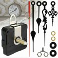 thumbnail image 2 of Mecanismo de movimiento de reloj de cuarzo de bricolaje con eje largo de 31 mm, herramientas de reparación de reloj de cuarzo de pared con manecillas, piezas de repuesto, 2 of 5