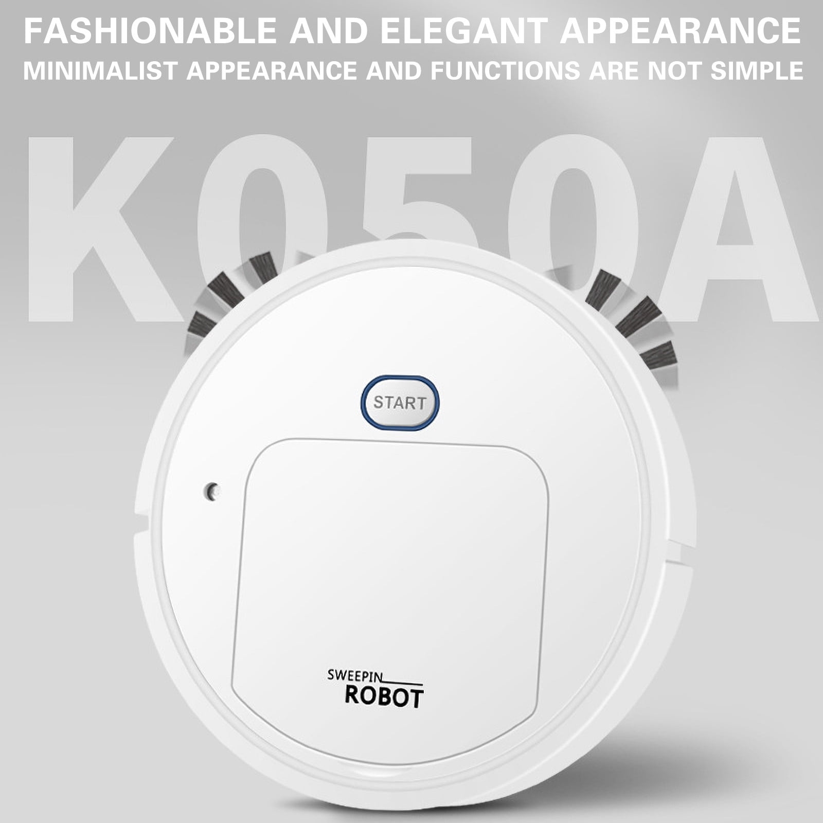 PRETXORVE Robot Vacuum, Household Cleaning and Sweeping Machine Intelligent Sweeping Robot Automatic Water Tank Sweeping and Dragging Integrated Robot Vacuum Cleaner