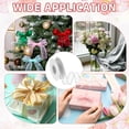 thumbnail image 7 of Uxcell Sheer Wide Organza Ribbon (1 Inch x 25 Yards) - with Chiffon Satin Ribbon Edge, for Gift Wrapping Wedding Birthday Bouquet Crafts DIY Decor, Gray, 7 of 7