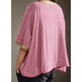 thumbnail image 3 of Camiseta Dokotoo para mujer, verano 2025, moderna, casual, 3 of 6