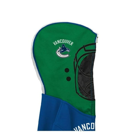 Vancouver Canucks Youth NHL Goalie Mask Full Zip Hoodie ...