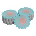 thumbnail image 1 of Inkdotpot Pack Of 100 Happy Diwali Favor Paper Tags Craft Real Rose Gold Foil Hang Tags, 1 of 1