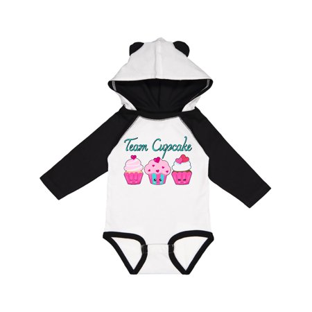

Inktastic Team Cupcake- Happy Cupcakes Gift Baby Boy or Baby Girl Long Sleeve Bodysuit