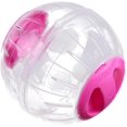 thumbnail image 4 of DAMAIE Transparent Cute Pet Hamster Exercise Ball Mini Trot Plastic Toys (Pink), 4 of 7