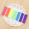 thumbnail image 3 of SHAR (8 Sets) Color Sticky Notes Index Adhesive Bookmarks, Index Tabs for Sheets Reports Books, Custom Adhesive Notes for Marking Pages/School and Office, 3 of 5