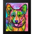thumbnail image 2 of Dean Russo Collection 15x18 Black Modern Framed Museum Art Print Titled - Corgi II, 2 of 5