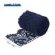 thumbnail image 2 of Uxcell Cinta de Encaje Ancha de 4" de 5 Yardas con Patrón Floral en Encaje Azul Marino para Costura, 2 of 6