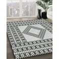 thumbnail image 2 of Ahgly Company Indoor Rectangle Patterned Gray Novelty Area Rugs, 5' x 7', 2 of 6