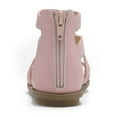 thumbnail image 5 of DREAM PAIRS Girls Gladiator Sandals with Zipper Strappy Sandals Toddler/Little Kid/Big Kid, 5 of 6