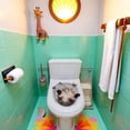 thumbnail image 6 of Butterfly Cat 3D Toilet Sticker, Cute Animal Wall Sticker, Toilet Seat Sticker, Waterproof, Bathroom Decoration, 6 of 6