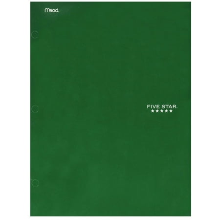 Mead Five Star 4 Pocket Paper Folder, Color May Vary 1 Each (Pack of 4)