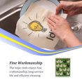thumbnail image 3 of Kitchen Cleaning Cloth Bowls Washing Towel Dishes Wash Rag Kitchens Tools Household Absorbent Dish Cloths with Lovely Patterns Chicken, 3 of 6