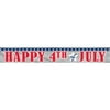 9ft Patriotic Foil Banner