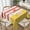 Coral Yellow, variant on Square Table Cloth, Pink, Navy Blue and Teal Monogram Tablecloths Washable Table Cover for Kitchen Dinning Party Tabletop Modern Decoration,52inch