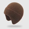 thumbnail image 1 of Skin-Friendly Men Hats Stretchy Knitted Men Scullcaps for Daily, 1 of 4