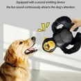 thumbnail image 5 of Indestructible Large Dog Toy for Aggressive Chewers, Stuffed Chimpanzee Chew Toy with Built-In Sound, Durable Polyester Dog Toy for Boredom and Anxiety Relief, 28x15x30cm, 5 of 5
