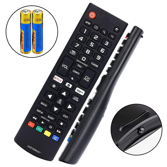 Control Remoto Universal Para LG TV LED LCD TV Controlador De Reemplazo Inteligente Inlcuye Pilas