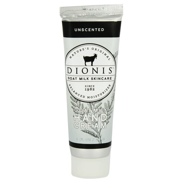 Dionis Goat Milk Skincare Hand Cream Unscented 1 oz.