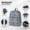 thumbnail image 4 of Goofa Tropical Sloth Printed Backpack,Laptop Backpack,Durable Anti-Theft Travel Work Backpack,Water-resistant Backpack, 4 of 9