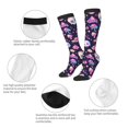 thumbnail image 3 of Naloa Skull mushroom space Thigh High Socks Extra Long Stretchy Sock Women Over Knee High Opaque Stocking Daily Wear, 3 of 6