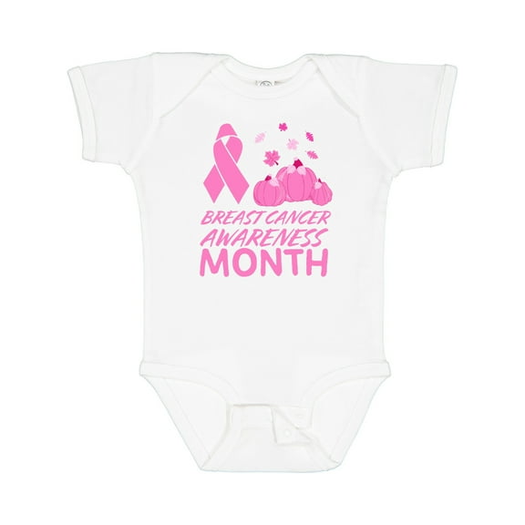Inktastic Breast Cancer Awareness Month- October Boys or Girls Baby Bodysuit