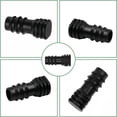 thumbnail image 3 of SUGARMOM 13 Pcs Drip Irrigation Fittings End Cap 1/2 Inch  In-Line Barbed Plug End Connector For 1/2 Inch Drip Tubing 13mm ID Drip Line End Parts For Garden Irrigation Systems, 3 of 5