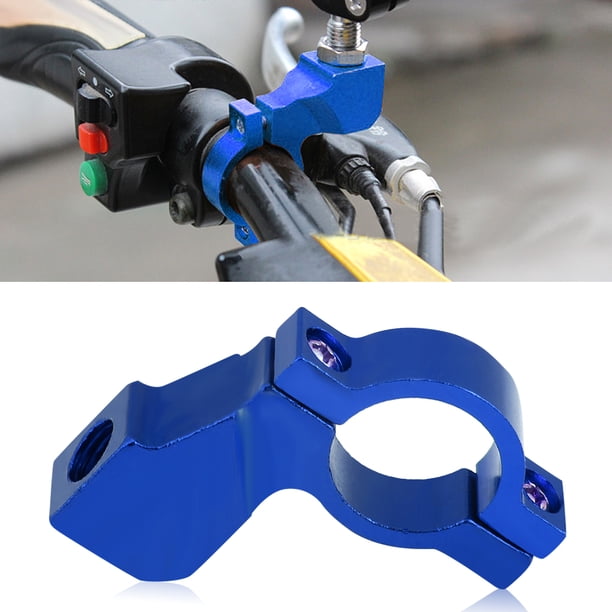 Abrazadera de espejo para montaje en manillar, espejo retrovisor de motocicleta de 10 mm Soporte para espejo retrovisor Montaje para espejo retrovisor Artesanía excepcional