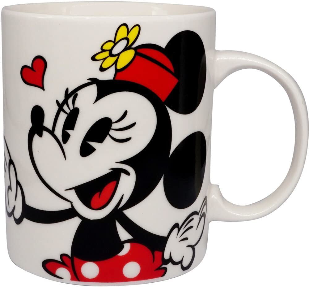 Disney Mickey Mouse Cartoon Mugs Coffee Cups Cute Minnie Mouse Daisy Milk  Breakfast Mugs Kawaii Tea Cup Set Family Cup