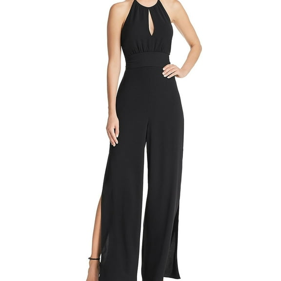 Parker Womens Megara Jumpsuit, Black, 6