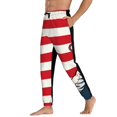 thumbnail image 3 of Kdxio American Astronaut Runs Forward Pattern Joggers,Sweatpants for Men with Pockets-XX-Large, 3 of 5