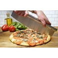thumbnail image 3 of RSVP International Endurance® Rocker Style Stainless Steel Pizza Cutter, 14" | Sharp & Versatile Cutter | Chop & Slice Cakes & Pizzas with Ease | Dishwasher Safe, 3 of 5