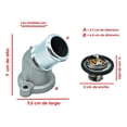 thumbnail image 4 of Toma De Agua Con Termostato P/chevrolet Groove 1.5l 22-25, 4 of 4